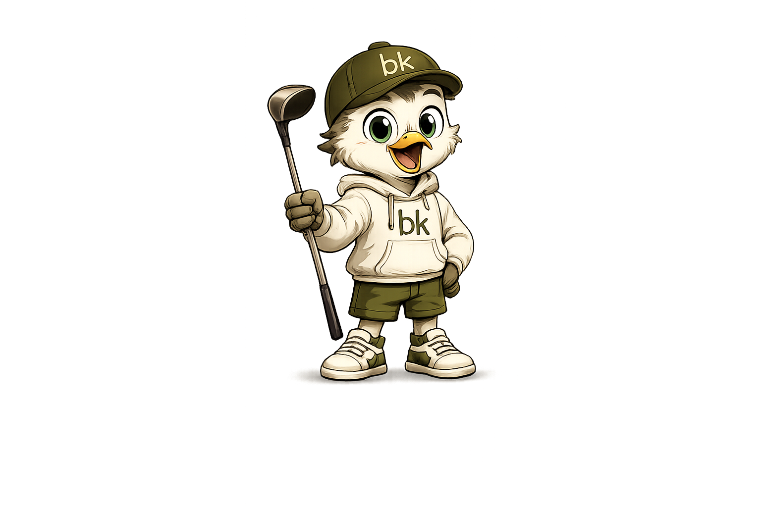 Lio, das BirdieKids Maskottchen